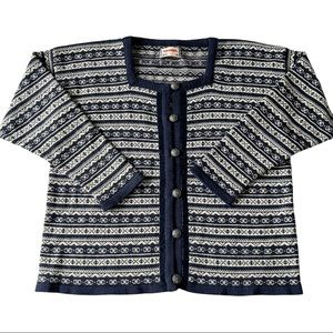 NORwear Vintage Icelandic Wool Fair Isle Sweater